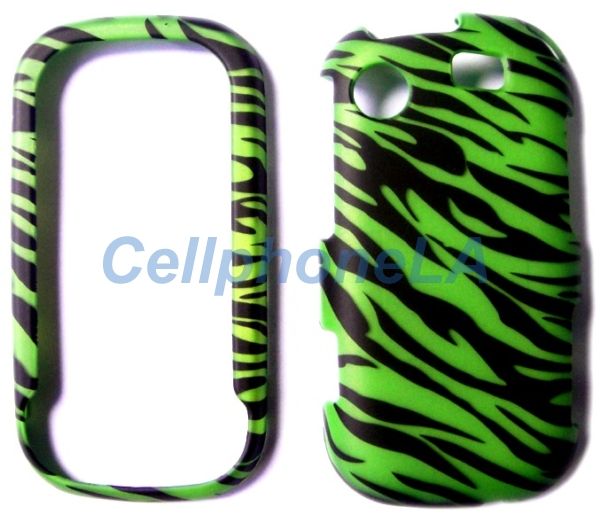 For Samsung Messenger Touch R630 Green Zebra Case Cover  