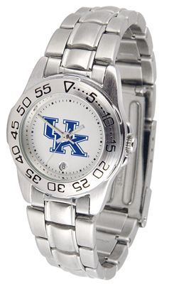 Kentucky Wildcats Logo  Ladies Sport Steel Watch  