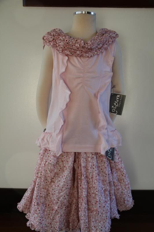 NEW JOTTUM Pink Tulas Skirt/Shirt Set 140(10) HTF Easter Spring NWT  $ 