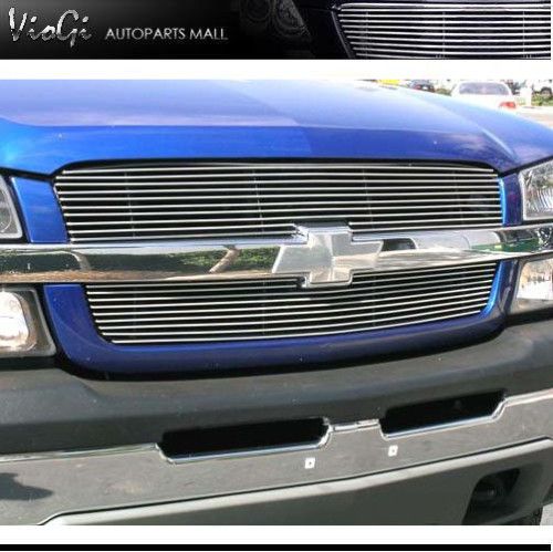 02 06 Chevy Avalanche W/O Cladding Upper Billet Grille  