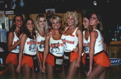   TANK 100% AUTHENTIC TANK WORN BY A REAL SEXY HOOTERS GIRL MESQUITE, TX