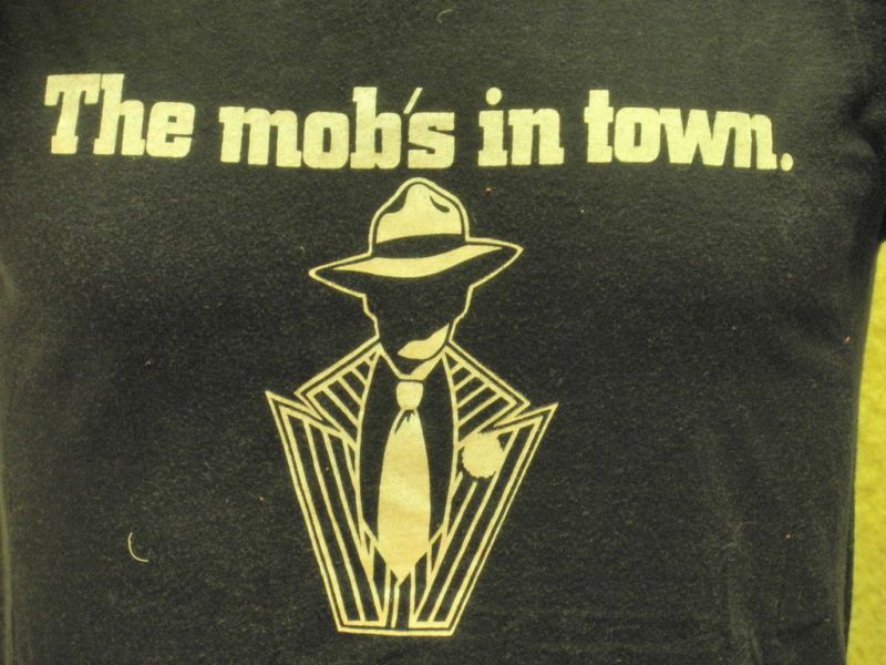 Vintage Guys and Dolls Musical Mobster T Shirt Soft M  