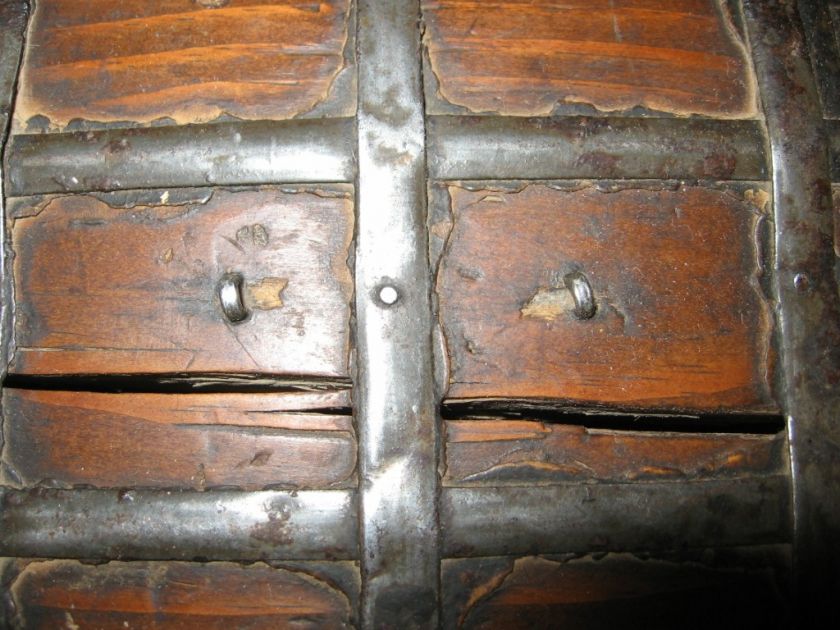 Amazing Rare Old Antique Unique Tibetan Folk Wooden Box  