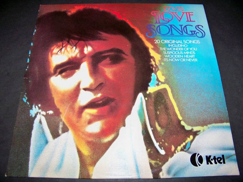 ELVIS PRESLEY / LOVE SONGS / 1979 UK PRESS K TEL / LP  