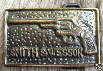 Vintage Smith Wesson Firearms Pistol Belt Buckle  